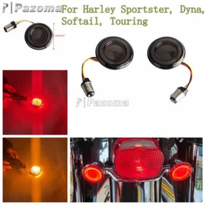 1 pair LED Turn Signal Light Bulb Smoke Fits Harley Touring FLTRXS 2015-2020 - Picture 1 of 8