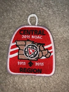 Boy Scout 2015 NOAC Central Region WHT National OA Order Arrow Conference Patch - Picture 1 of 1