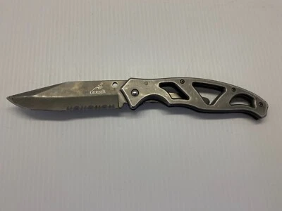 Gerber  Folding Pocket Knife / Plain Edge & Serrated - Image 1 of 4