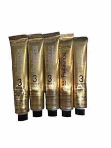 Loreal Superior Preference 3 Color & Shine Conditioner 1.86 Oz Lot Of 5 Tubes