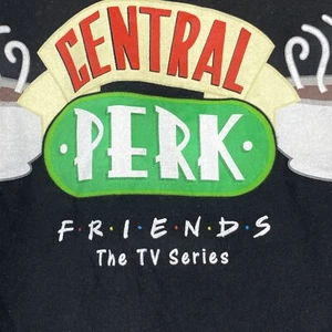 Friends Central Perk Coffee Graphic Tee T-Shirt Black Unisex medium - Picture 1 of 5