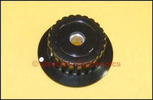 2 Stück Tektronix 366-0058-00 Regler schwarz mit weißem Indexpunkt 500-600 Oszilloskope - Bild 1 von 4