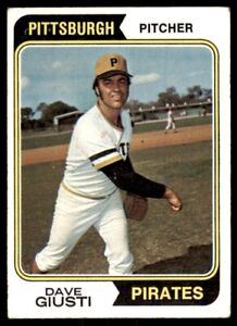 1974 Topps- Dave Giusti B Baseball Cards #82