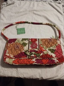 Vera Bradley Knot Just a Clutch ~Hello Dahlia!~ Clutch-Shoulder Bag NWT - Picture 1 of 6