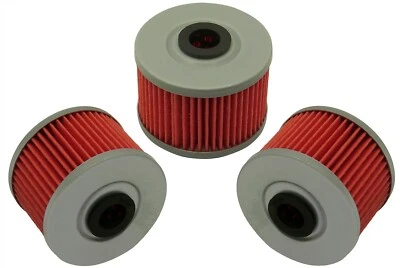 Aitook Three Pack Oil Filter for Honda XR350 R XL350 R 1983 - 1985 - Image 1 of 3