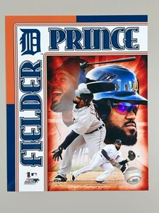 Archivo de fotos Prince Fielder sin firmar 8x10 con licencia Detroit Tigers Brewers Ranger B - Imagen 1 de 1