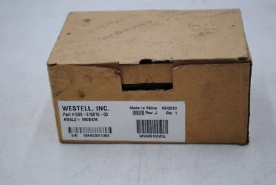 Westell G99-610015-00  WG906100VOL ADSL2, Router Ext Modem AT&T - Image 1 of 2