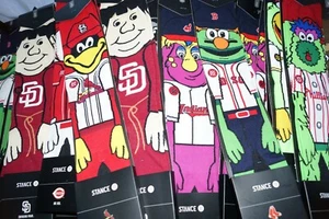 NEW Stance MLB Mascot Men's Crew Socks Sz. LG PICK YOUR TEAM - Picture 1 of 12