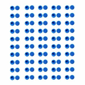 Neu Posten von 100 Stck. Gummi blau Maus Zeiger Trackpoint Kappe für HP Compaq Laptop - Bild 1 von 6