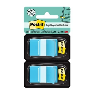 Post-it Haftfahnen: 1 Zoll x 1,7 Zoll (hellblau) *30-Fahnen - Bild 1 von 2
