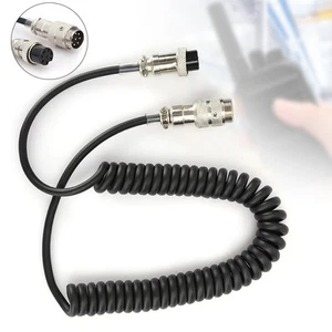 1.5M/4.9Ft Hand Mic Cable Extension 8‑Pins Audio System Mic Signal Line SPC - Zdjęcie 1 z 12