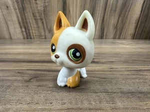 Littlest Pet Shop #127 LPS Deutscher Schäferhund Welpe Hund grüne Augen - Bild 1 von 7