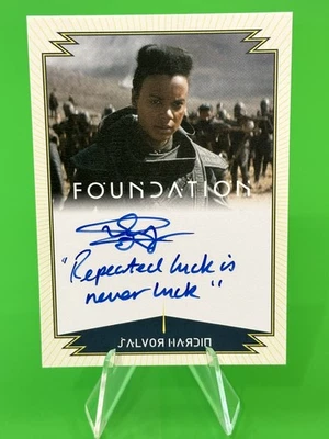 2025 Rittenhouse Foundation S1&2 Leah Harvey as Salvor Hardin Inscription Auto!! - Image 1 of 4
