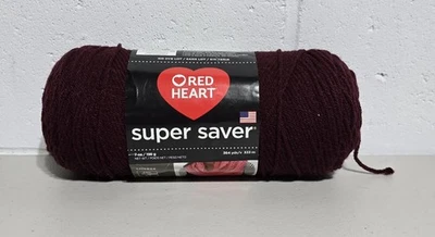 Red Heart Super Saver Ombre Knitting Crochet Yarn 7 oz (Claret ) Medium 4 - Image 1 of 3