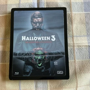 Halloween 3 Blu Ray Lenticular Metal Pak. Region B. NSM - Imagen 1 de 3