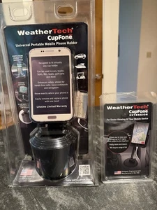 Support téléphone portable Weather Tech Cup fin et extension neuf 67 $ pour voiture - Photo 1 sur 5