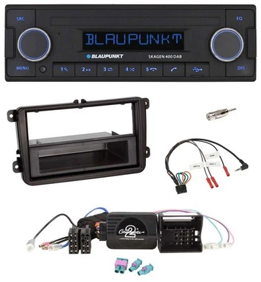 Blaupunkt DAB USB Bluetooth Lenkrad Autoradio für VW Amarok Beetle EOS Caddy Gol - Bild 1 von 4