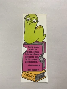 Vintage Bookworm Bookmark - B Dalton Bookseller - Picture 1 of 2