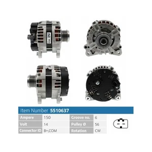 Alternator EB2098Q 059903019M 059903018S 0125711149 059903019J 059903018SX - Picture 1 of 2