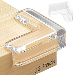 12 Pack Table Protectors Corner Protector for Baby Clear Furniture Corner Guards - Picture 1 of 7