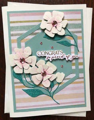Handmade Greeting Card - Congratulations Card, So Proud of You, Graduation - Image 1 of 2