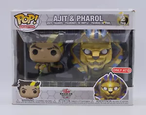 Funko Pop Animación Bakugan Ajit & Pharol Paquete de 2 Nuevo en Caja - Exclusivo de Target - Imagen 1 de 24