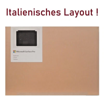 Microsoft Surface Pro X Keyboard QJX-00010 Mod.1905 Layout italienisch black Neu - Bild 1 von 2