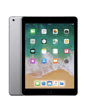 iPad 5th Gen – 128GB – Wifi – Space Grey – Grade A  - Image 1 of 4