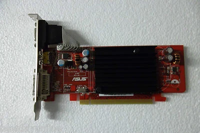 Asus Radeon HD 3450 PCIe Graphic Video Card 256MB VGA DVI HDMI EAH3450/DI/256M/A - Image 1 of 4