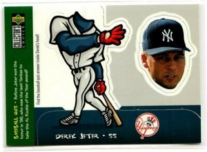 1998 Collector's Choice Mini Bobbing Heads #19 Derek Jeter - Yankees
