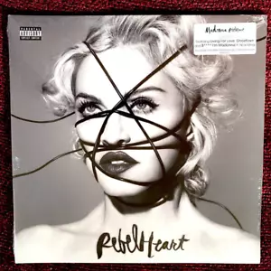 MADONNA SEALED MINT 2015 1ST REBEL HEART 2 RECORD VINYL LP SET 12" PROMO HYPE LP - Picture 1 of 13