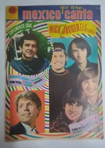 MEXICO CANTA # 417 MAY 1969 MEXICAN MAGAZINE MICK JAGGER/BEE GEES/JULISSA/CREAM - Picture 1 of 8