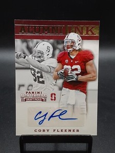 2015 Panini Contenders Draft Picks Alumni Ink Auto #14 Coby Fleener Stanford 🔥