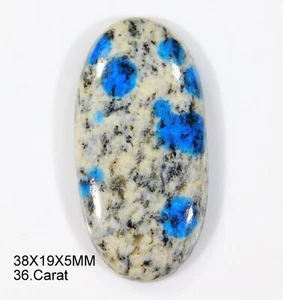 PRECIOSA PIEDRA PRECIOSA CABUJÓN OVALADO JASPE K2 NATURAL 38x19x5 mm 36,CT CD=087 - Imagen 1 de 5