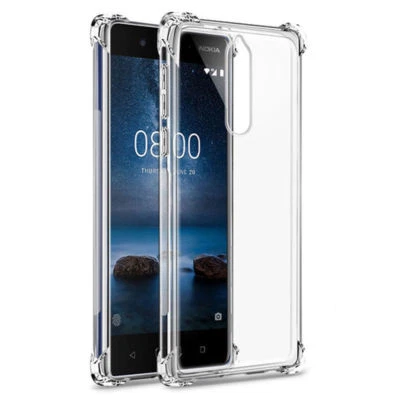 Nokia 8 Case Cover LCD Screen Protection Shockproof Anti shock Silicon Gel    - Image 1 of 4