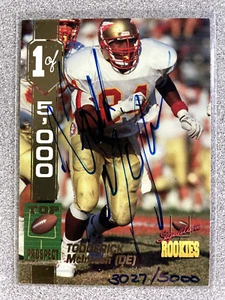 1994 Signature Rookies Todderick Mcintosh Rookie Autograph Card /5000 #C3 FSU - Picture 1 of 2