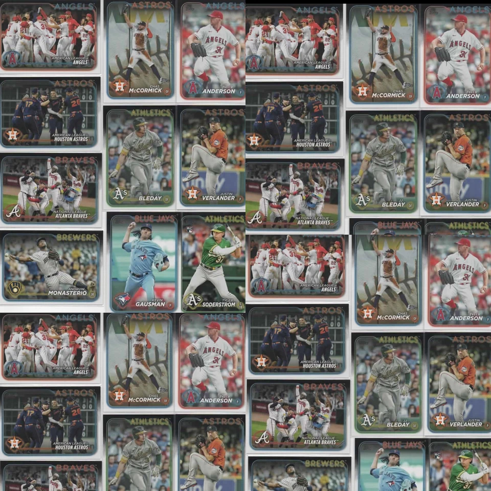 2024 Topps MLB Baseball Series 1 Base Karten Auswahl Einzelkarten Sammelkarten - Bild 1 von 1