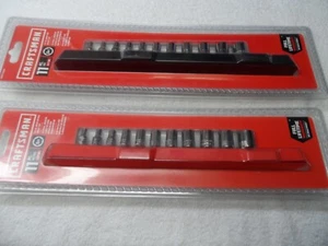 Craftsman 1/4" Drive SAE/MM Socket Set, NIP, 6pt CMMT12040/CMMT12041 (22 pcs) - Picture 1 of 14