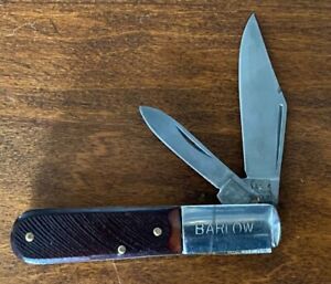 Vintage BARLOW Sabre China 603 Pocket Knife - Double Blade
