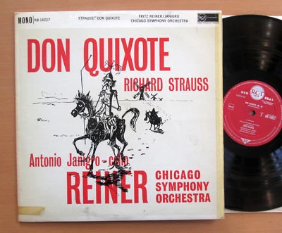 RB-16227 ED1 Strauss Don Quixote Antonio Janigro Fritz Reiner RCA 1st Mono S/S - Image 1 of 4