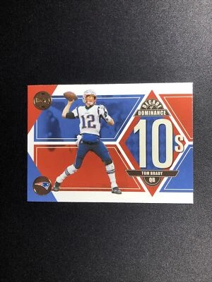 2022 LEGACY TOM BRADY DECADE DOMINANCE NEW ENGLAND PATRIOTS #DD-17 - Image 1 of 2