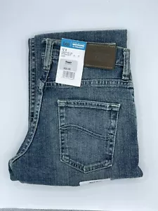 Lee Boys Premium Select Sure 2 Fit Straight Leg Jeans Size 12 Light Wash B153 - Picture 1 of 2