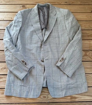 Chaqueta de traje John W Nordstrom para hombre con botones delanteros talla 42R beige C1 Foto 1 de 4