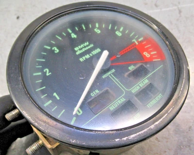 Тахометр BMW Airhead r80st r65 r65ls РАБОЧИЙ - Изображение 1 из 4
