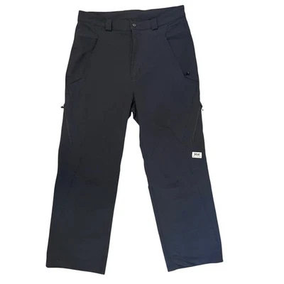 Pantalones Helly Hansen Interface para Hombres Medianos Softshell Senderismo Exterior Nylon Cremallera Foto 1 de 4