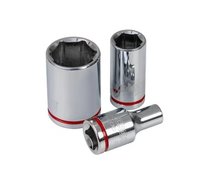 KINCROME 1/4" Square Drive Imperial 6 Points Hex Sockets Size 5/32" - 1/2" - image 1 of 4