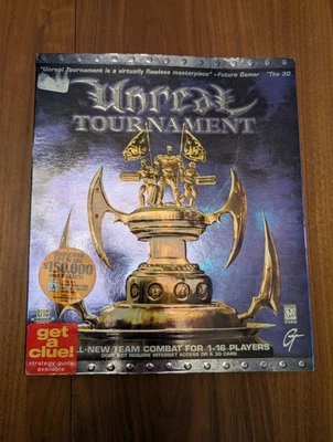 Unreal Tournament Big Box de Epic Games 1999 - SOLO CAJA E INSTRUCCIONES Foto 1 de 4
