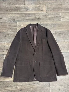 Vintage Polo Ralph Lauren Brown Velvet Blazer jacket men sz 40R - Picture 1 of 11