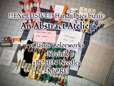 Curated Thread Lot - AS-IS !EXCLUSIVE! IN-HOUSE DYES, Kreinik, MORE!- 112125LOTA - Image 1 of 4