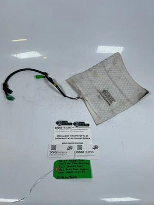 Almohadilla de asiento delantera térmica izquierda o derecha 4610096AA 2006-2009 Dodge Ram 1500-5500 OEM 4610096AA Foto 1 de 4